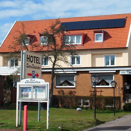 Zum Hanseaten Borkum Eksteriør bilde
